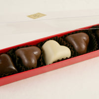 5 Pieces Valentine Heart Chocolate Box