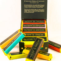 Multiflavor case of 20 Christopher Norman Chocolate Bars