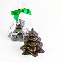 Dark chocolate christmas tree by Christopher Norman Chocolates