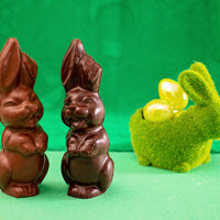 Large Laughing Bunnies [Dark and Milk Chocolate]
