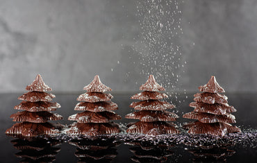 4" Chocolate Christmas Tree