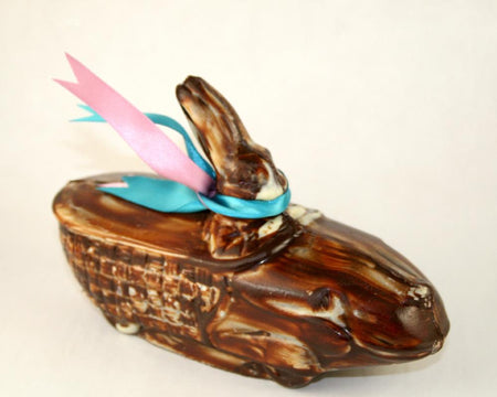Marbleized Chocolate Racer Bunny by Christopher Norman Chocolates